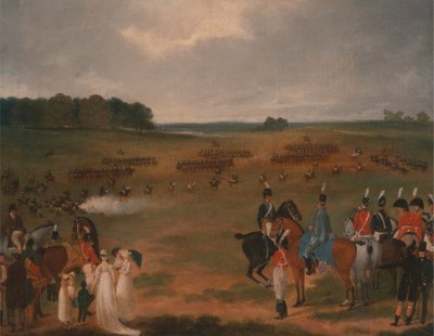 A Review of the London Volunteer Cavalry and Flying Artillery in Hyde Park in 1804 by Unknown artist