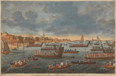 A View of Gravesend in Kent, with Troops Passing the Thames to Tilbury Fort by Unknown artist