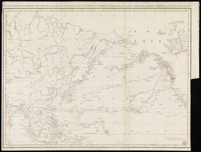 A Chart of the Northern Pacific Ocean Containing the NE Coast of Asia & NW Coast of America Explored in 1778 & 1779 by Captain Cook and Further Explored in 1788 & 1789 by John Meares by Unknown artist