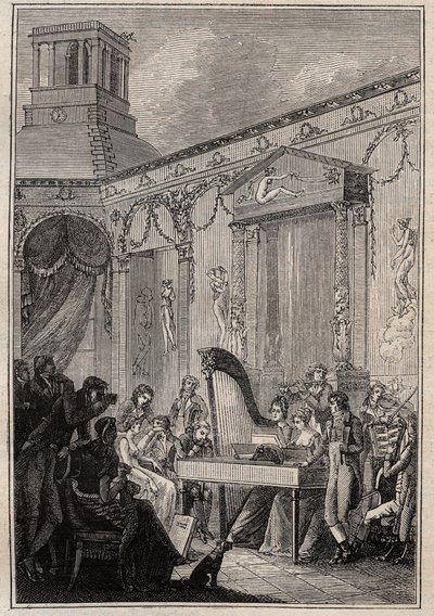 A Concert of Pierre-Jean Garat, Musician and Baritone Singer by Unknown artist