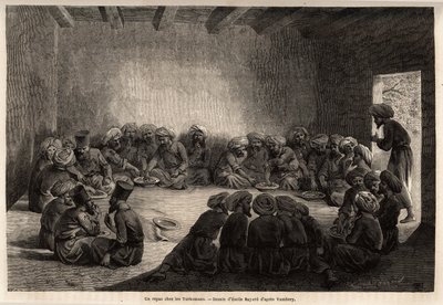 A meal at the Turkomans by Unknown artist