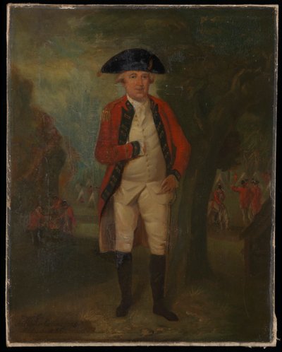 Portrait of Major-General Arthur Tooker Collins of the Marines in his full dress uniform by Unknown artist