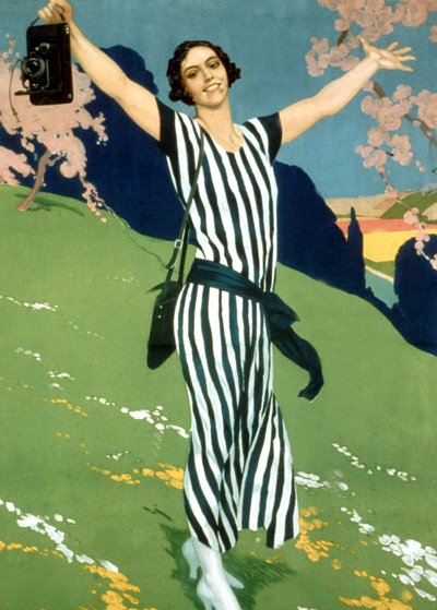 Ad print for Kodak camera, 20