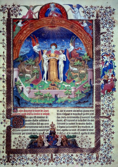 Adam and Eve in the Earth Paradise (Miniature from 