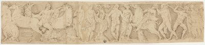 After the Antique: Sarcophagus Lid with the Labors of Hercules by Unknown artist