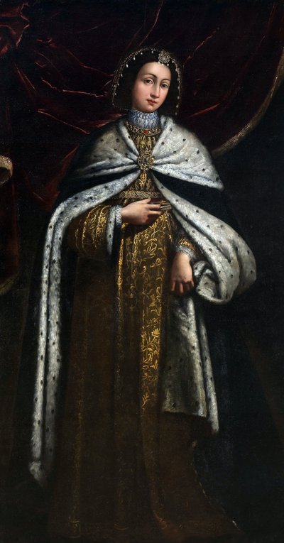Agnes of Faucigny, Wife of Peter II, Count of Savoy by Unknown artist