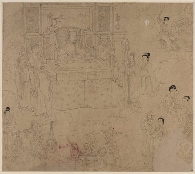 Album of Daoist and Buddhist Themes: Kings of Hells: Leaf 28 by Unknown artist