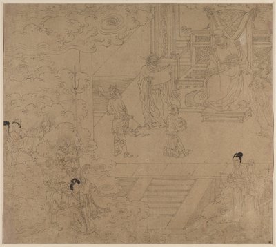 Album of Daoist and Buddhist Themes: Kings of Hells: Leaf 32 by Unknown artist