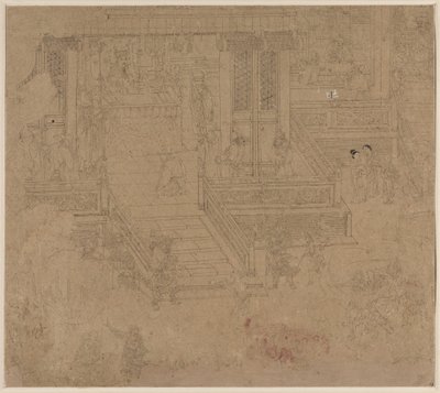 Album of Daoist and Buddhist Themes: Kings of Hells: Leaf 37 by Unknown artist