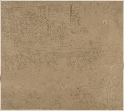 Album of Daoist and Buddhist Themes: Kings of Hells: Leaf 38 by Unknown artist