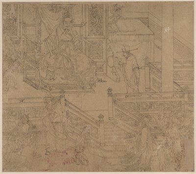 Album of Daoist and Buddhist Themes: Kings of Hells: Leaf 40 by Unknown artist