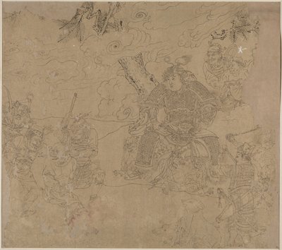Album of Daoist and Buddhist Themes: Search the Mountain: Leaf 41 by Unknown artist