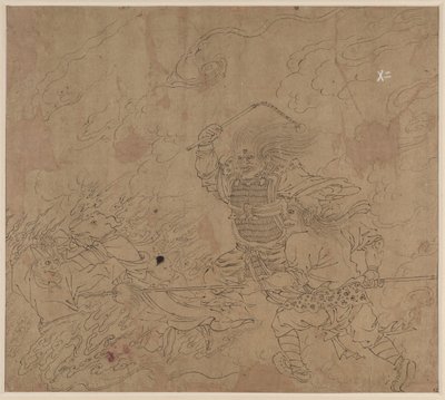Album of Daoist and Buddhist Themes: Search the Mountain: Leaf 42 by Unknown artist