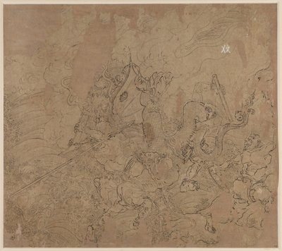 Album of Daoist and Buddhist Themes: Search the Mountain: Leaf 49 by Unknown artist