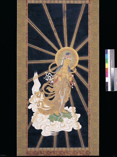 Amitabha (Amida) Triad Descending from Heaven by Unknown artist