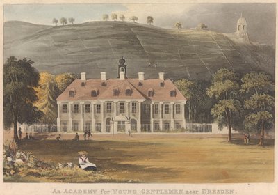An Academy for Young Gentlemen near Dresden; page 91 (Volume One) by Unknown artist