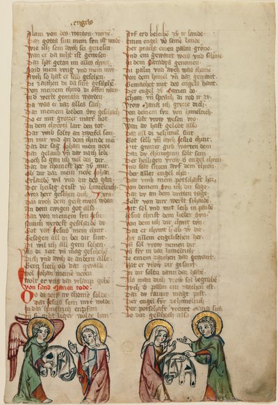 An Angel Presents Christ