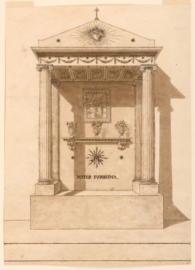 An Oratory Dedicated to the Virgin by Unknown artist