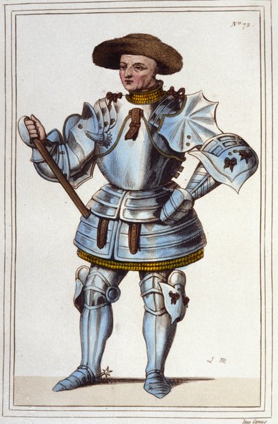 Arthur III of Brittany, Count of Richemont, Constable of France, son of John IV, Duke of Brittany. He fought alongside Joan of Arc at Patay in 1429 by Unknown artist