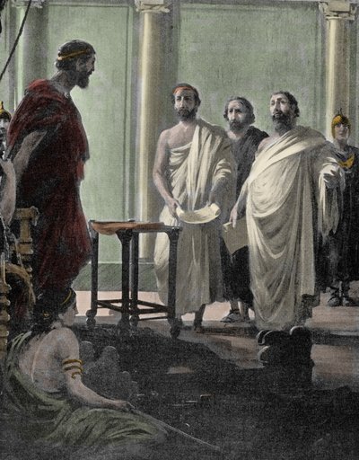 Athenian General and Politician Alcibiades (450 BC-404 BC), Disciple of Pericles and Socrates by Unknown artist