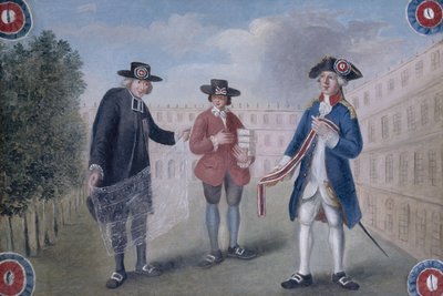 To the Three Orders. Sign for a cockade merchant in the Palais-Royal by Unknown artist