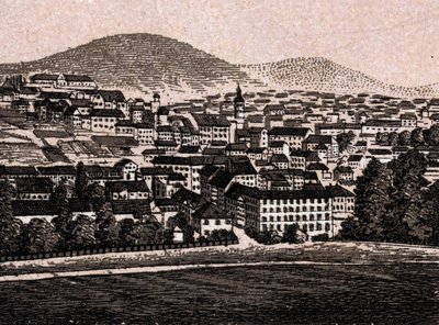 Baden Baden, Germany: view of the city. in 