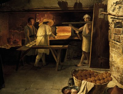 Bakers at work by Unknown artist