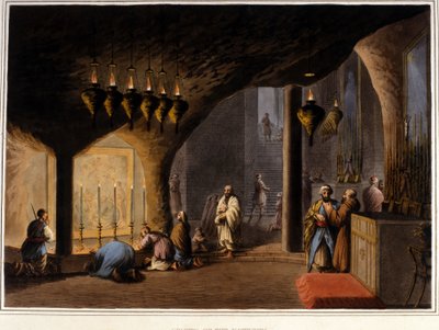 Bethlehem (West Bank): The Cave of the Nativity by Unknown artist