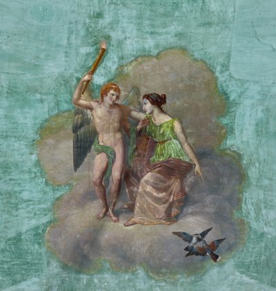 Birds, and Cupid and Psyche (detail) by Unknown artist