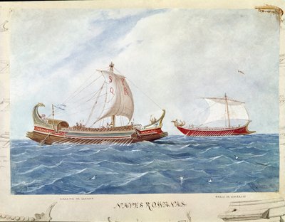 Bireme type gallery under the Roman Republic by Unknown artist