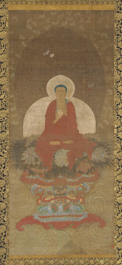 Buddha Enthroned on a Mat of Kusa Grass by Unknown artist
