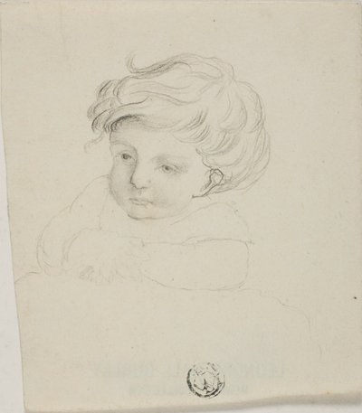 Bust of Child by Unknown artist
