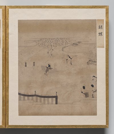Butterflies from Album of Illustrations for the Tale of Genji by Unknown artist