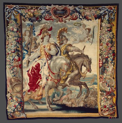 Caesar and Cleopatra Enjoying Themselves from The Story of Caesar and Cleopatra by Unknown artist