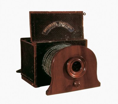 Camera of Daguerre (Jacques Daguerre (1787-1851)) to make daguerreotype, Paris. National Conservatory of Arts and Metiers. by Unknown artist