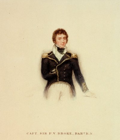 Captain P.V. Broke, Royal Navy, early 19th century by Unknown artist
