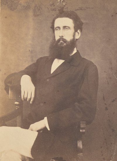 Captain Thompson, Commissioner of Sitapur in Oudh 1870 by Unknown artist