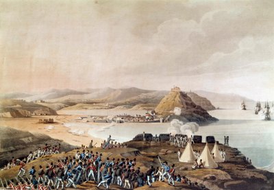 Capture of the city and citadel of San Sebastian in Spain in September 1813 by Unknown artist