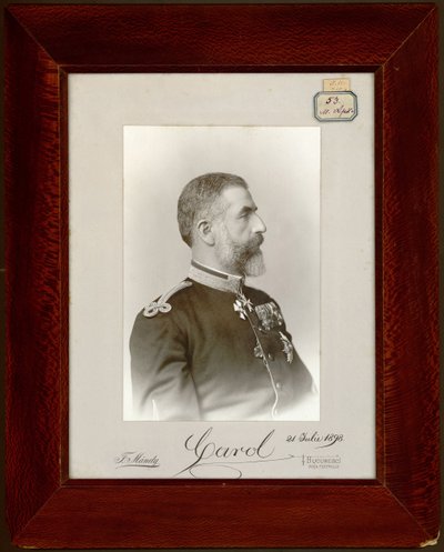 Portrait of the King Carol I of Romania (1839-1914) by Unknown artist