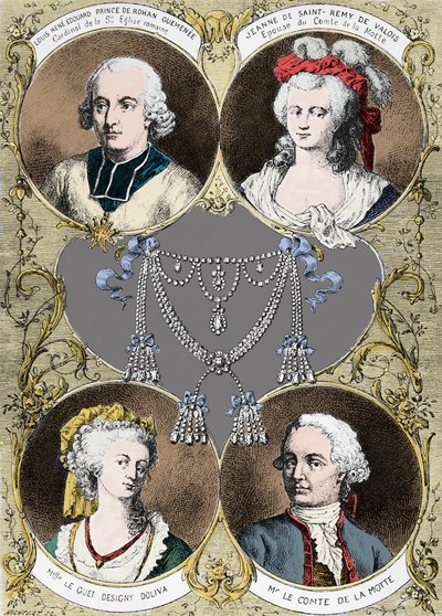 Case of the Necklace of Queen Marie Antoinette by Unknown artist