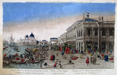 Church of St. Theodore and Entrance to the Grand Canal of Venice by Unknown artist