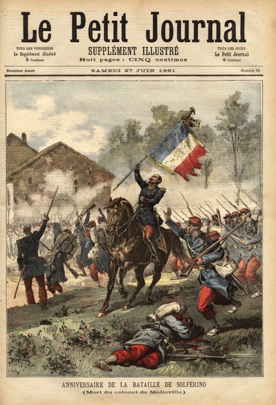 Commemoration of the Battle of Solferino, June 24 by Unknown artist