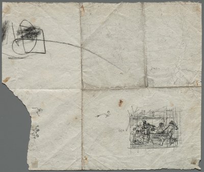 Compositional Sketches after Raphael and other artists by Unknown artist