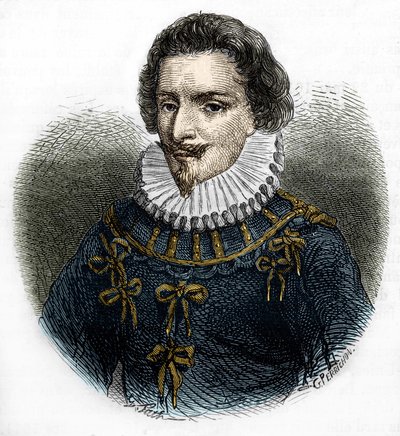 Concino Concini, Marshal of Anchor, adventurer and Italian politician by Unknown artist