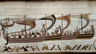 Conquest of England by the Norman Duke William the Conqueror in 1066 (Detail) by Unknown artist