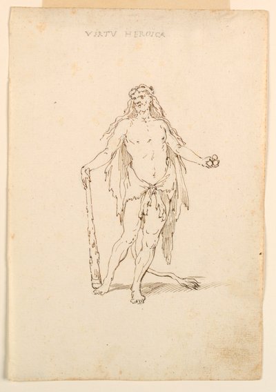 Costume Design: Heroic Force for a Ballet by Unknown artist