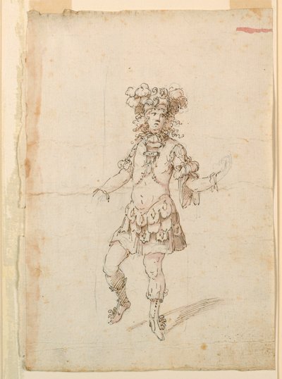 Costume Design: Male Dancer for a Ballet by Unknown artist