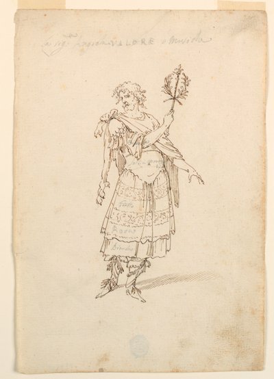 Costume Design: Valor and Music for a Ballet by Unknown artist