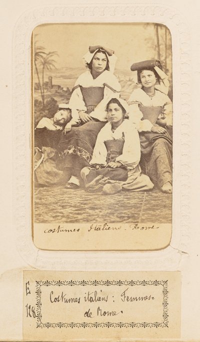 Italian Costumes. Rome by Unknown artist
