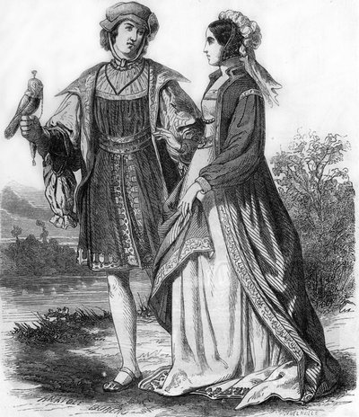 Costumes from the end of the 15th century by Unknown artist